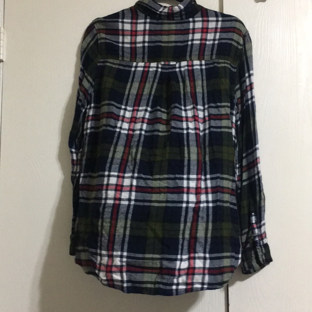 American Eagle Boyfriend Fit Blouse - Picture 2 of 3